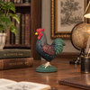 Cast Iron Rooster Statue