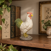 Cast Iron Rooster Statue
