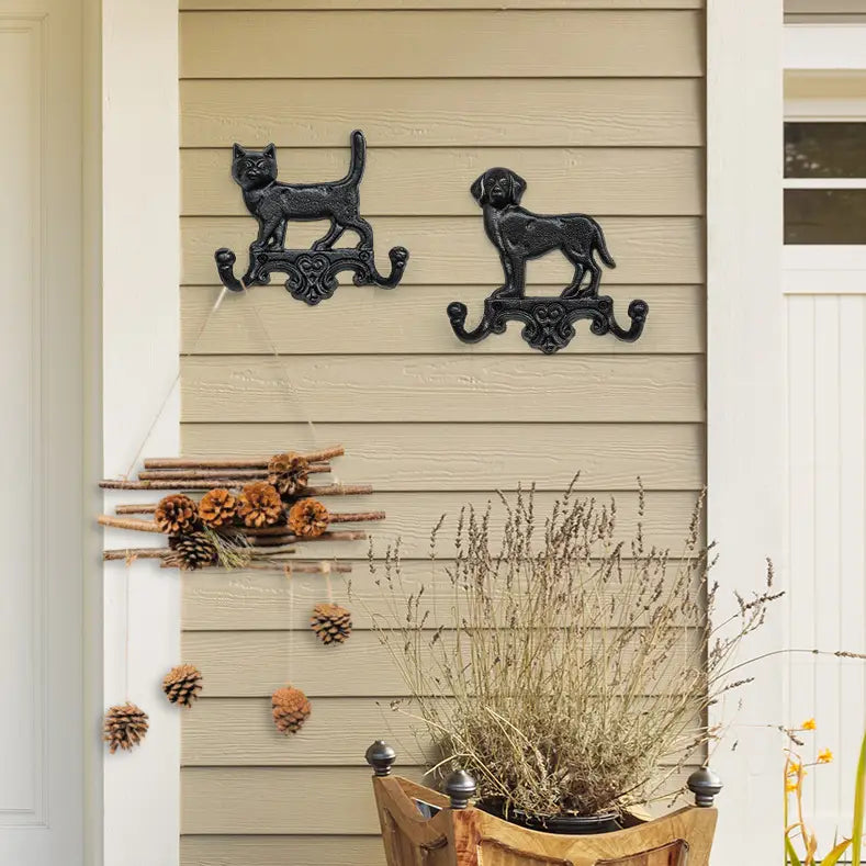 Cast Iron Animal Wall Hooks