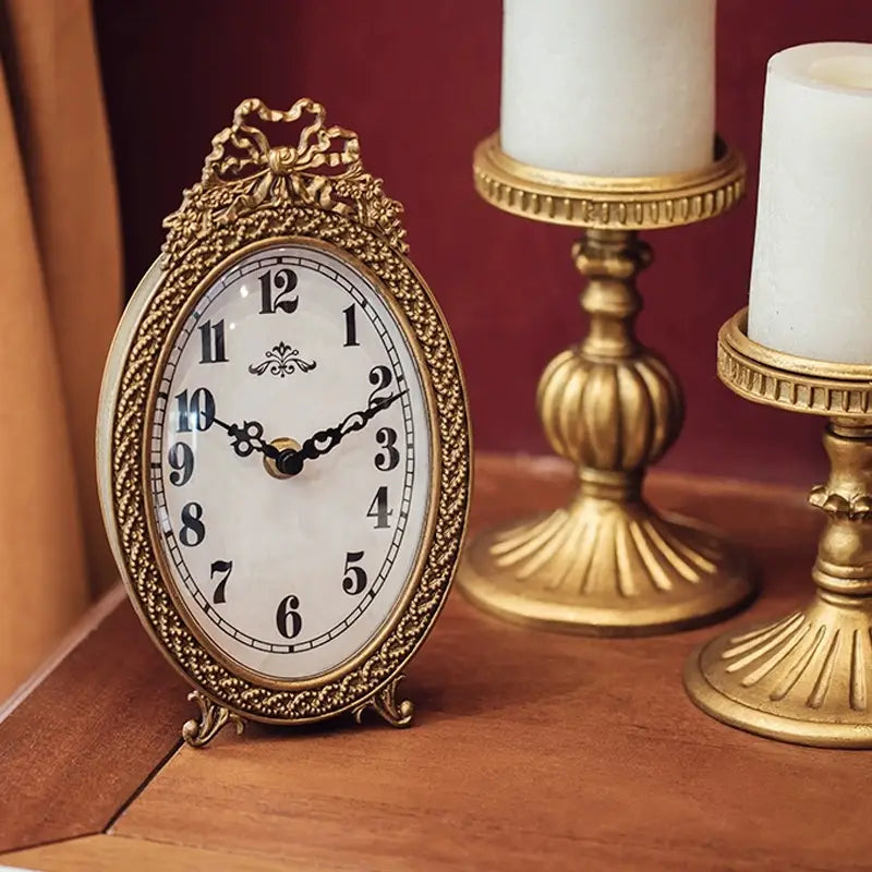 FRENCH TABLE TOP CLOCK – VagabondVintage