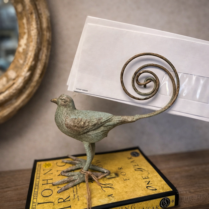 Cast Iron Bird Napkin Holder