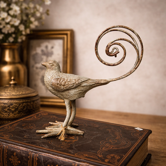 Cast Iron Bird Napkin Holder