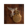 Rust Finish Whale Wall Hook