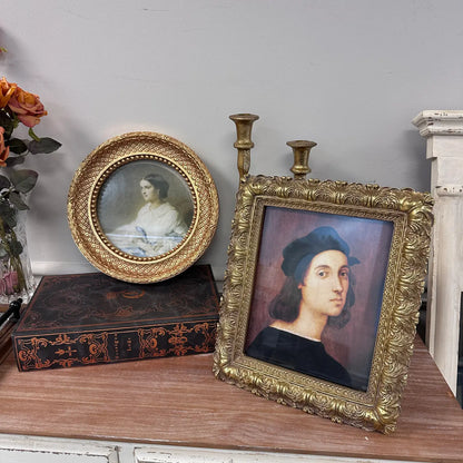 Gold Vintage-Inspired Picture Frames