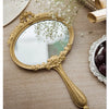 French Alloy Wall Mirror With Hand-Held Style B