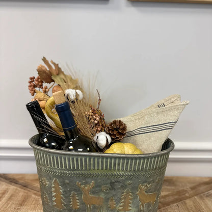 Iron storage box for Christmas - SET of 3