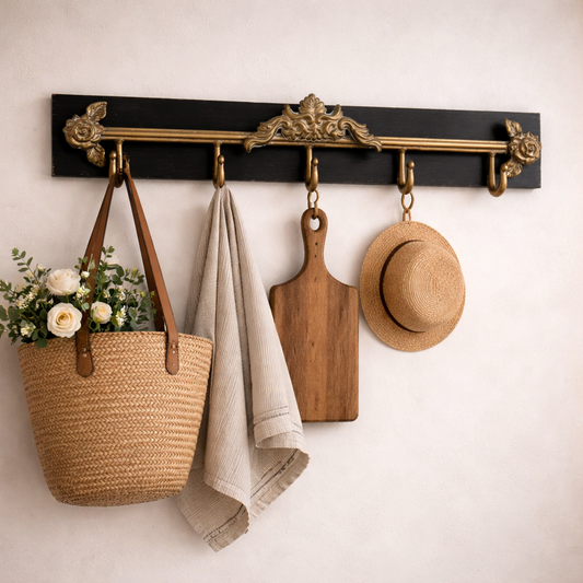 RETRO WALL HOOK RACK